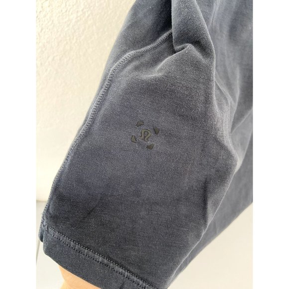 Lululemon men's large 5 year basic tee spray ombré vapor short sleeve athletic - Picture 4 of 4